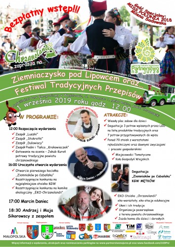 ZIEMNIACZYSKO POD LIPOWCEM - 1.09.2019 - Skansen w Wygiełzowie