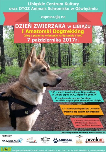 DZIEŃ ZWIERZAKA - I Amatorski Dogtrekking - LIBIĄŻ - 07.10.2017