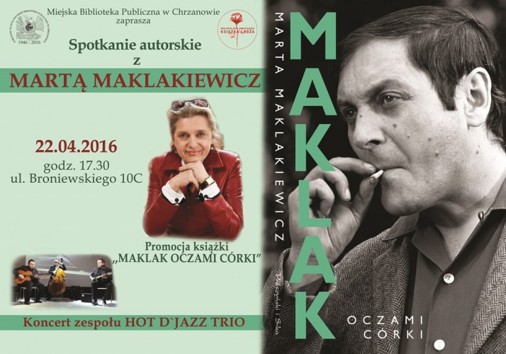Spotkanie autorskie z Martą Maklakiewicz
