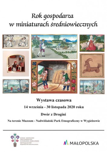 "Rok gospodarza w miniaturach średniowiecznych" - Wystawa czasowa  