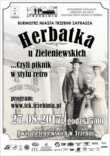 HERBATKA U ZIELENIEWSKICH ... czyli piknik w stylu retro - 27.08.2017