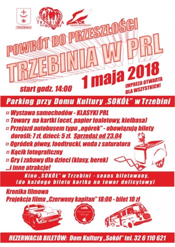 Powrót do przeszłości - Trzebinia w PRL - 1 maja 2018