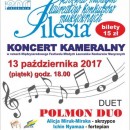 Koncert Kameralny - Dwór Zieleniewskich - 13.10.2017