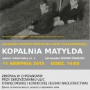 Szlakiem historii przemysłu ziemi chrzanowskiej: Kopalnia Matylda (cz. II) 11.08.2018, godz. 14.00