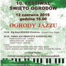 Święto Ogrodów pn. "Ogrody Jazzu" w Dworze Zieleniewskich 