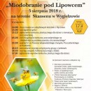 XIX Powiatowe Święto Miodu "Miodobranie pod Lipowcem" - 05.08.2018 - Skansen w Wygiełzowie