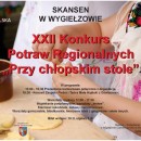 12.06.2016 - XXII Konkurs Potraw Regionalnych " Przy chłopskim stole"