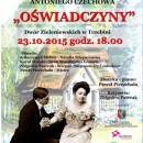 Spektakl Teatru Patermana "Oświadczyny" A. Czechowa