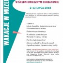 Wakacje w Muzeum - W średniowiecznym Chrzanowie - 02-13.07.2018