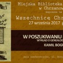 W POSZUKIWANIU PRADZIADKA - WSZECHNICA CHRZANOWSKA - 27.09.2017
