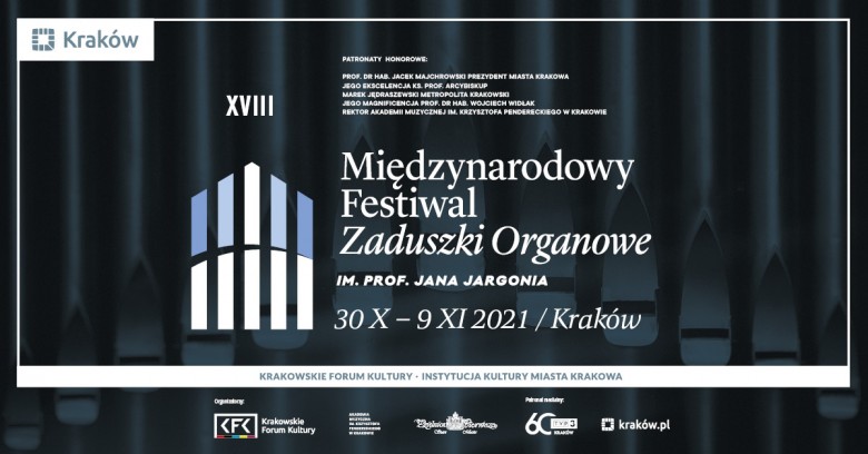 XVIII Międzynarodowy Festiwal Zaduszki Organowe im. prof. Jana Jargonia