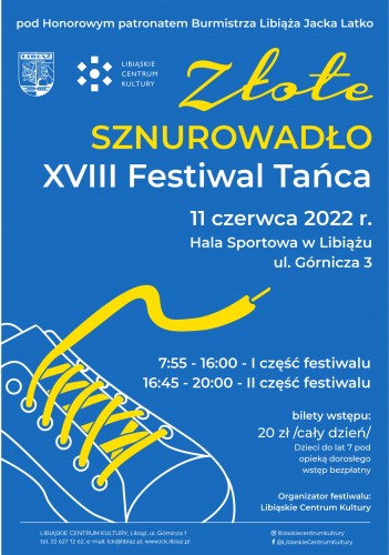 XVIII Festiwal Tańca “Złote Sznurowadło 2022”